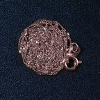 14K Rose Gold Singapore Chain  (1.10 mm)
