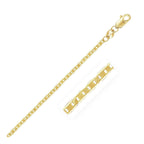 14K Yellow Gold Mariner Link Chain  (1.70 mm)
