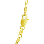 14K Yellow Gold Mariner Link Chain  (1.70 mm)