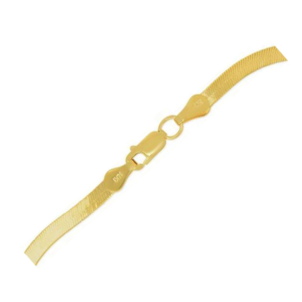 14K Yellow Gold Super Flex Herringbone Chain  (1.50 mm)