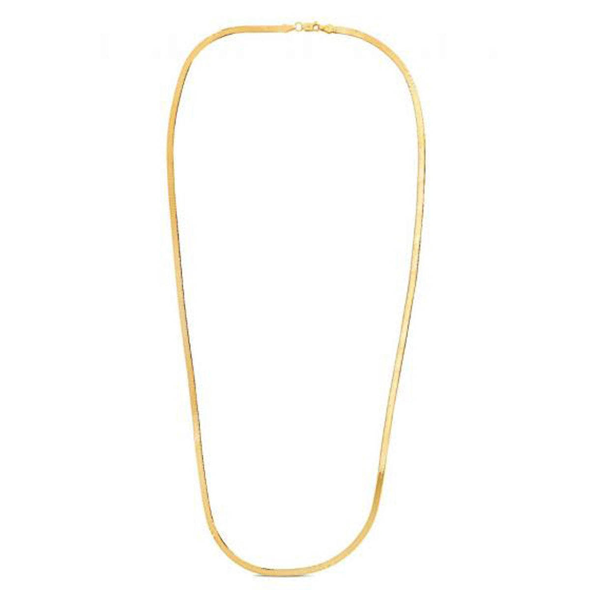 14K Yellow Gold Super Flex Herringbone Chain  (1.50 mm)