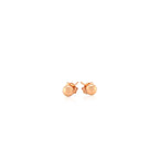 14K Rose Gold Ball Stud Earrings  (4mm)