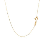 14K Yellow Gold Pendant with Claddagh Symbol