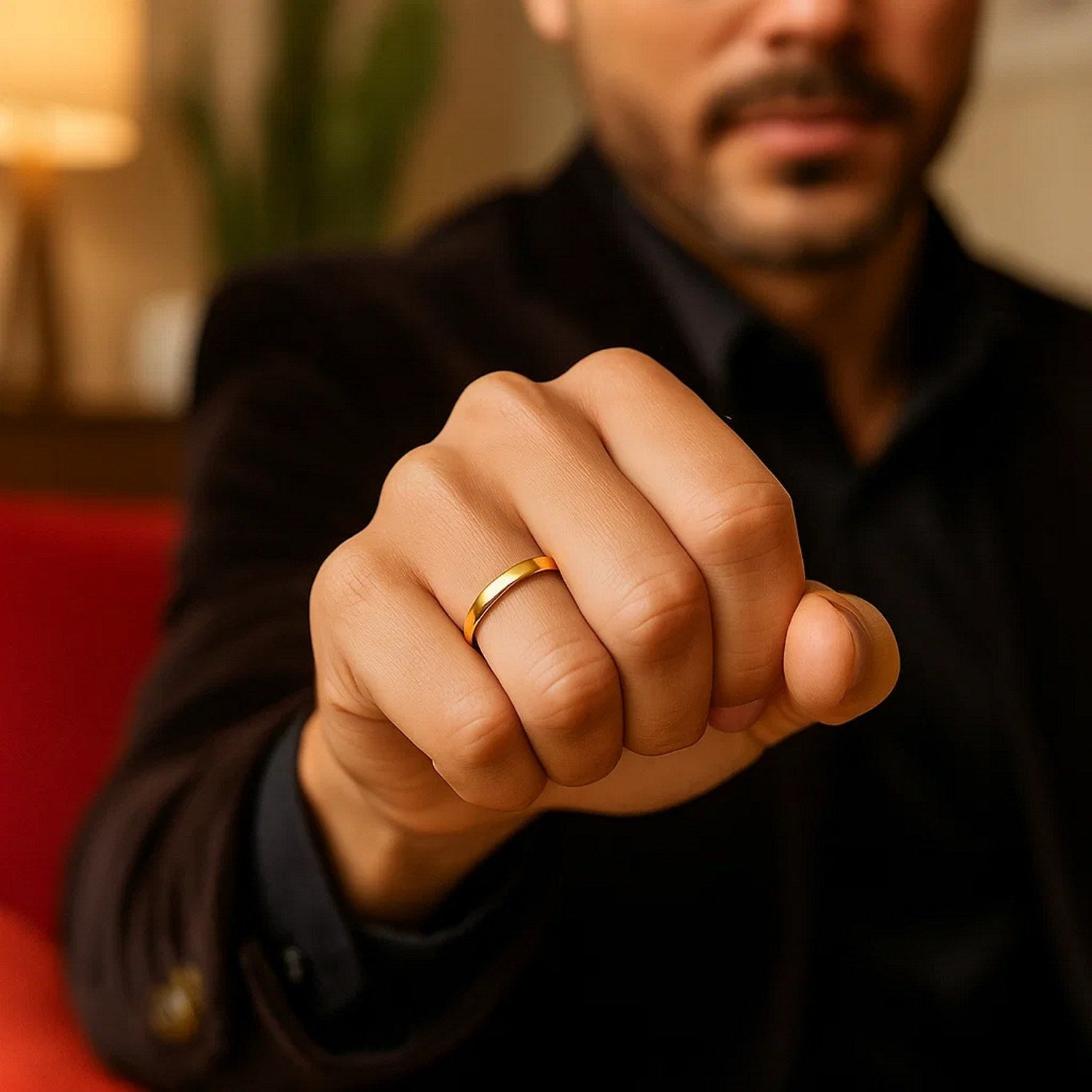 Comfort Fit Wedding Band in 14K Yellow Gold, 3 mm